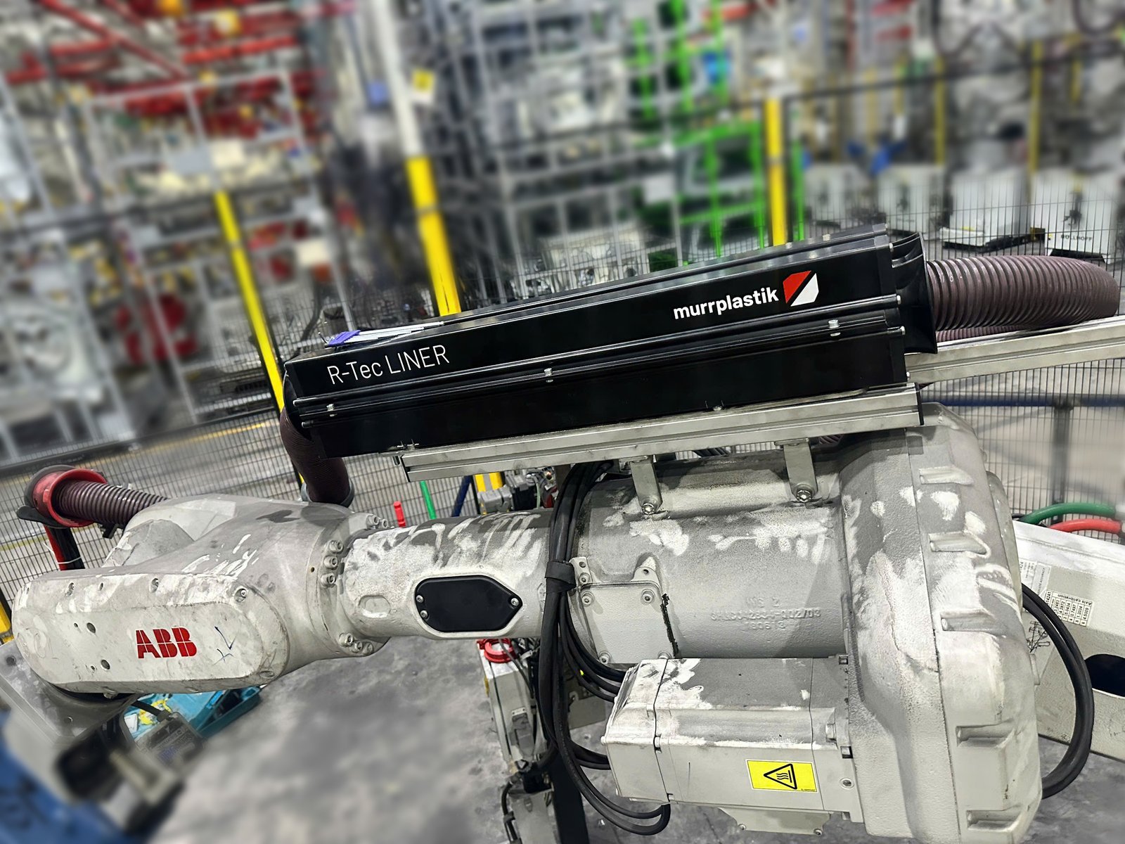 Setup R-Tec-Liner lên thân robot ABB